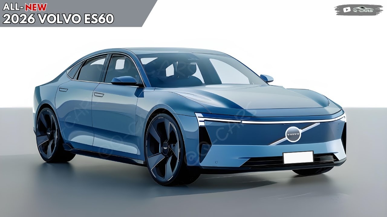 2026 Volvo ES60 Revealed Volvo Highly Anticipated Electric Vehicle  2026 Volvo ES60 Revealed Volvo Highly Anticipated Electric Vehicle